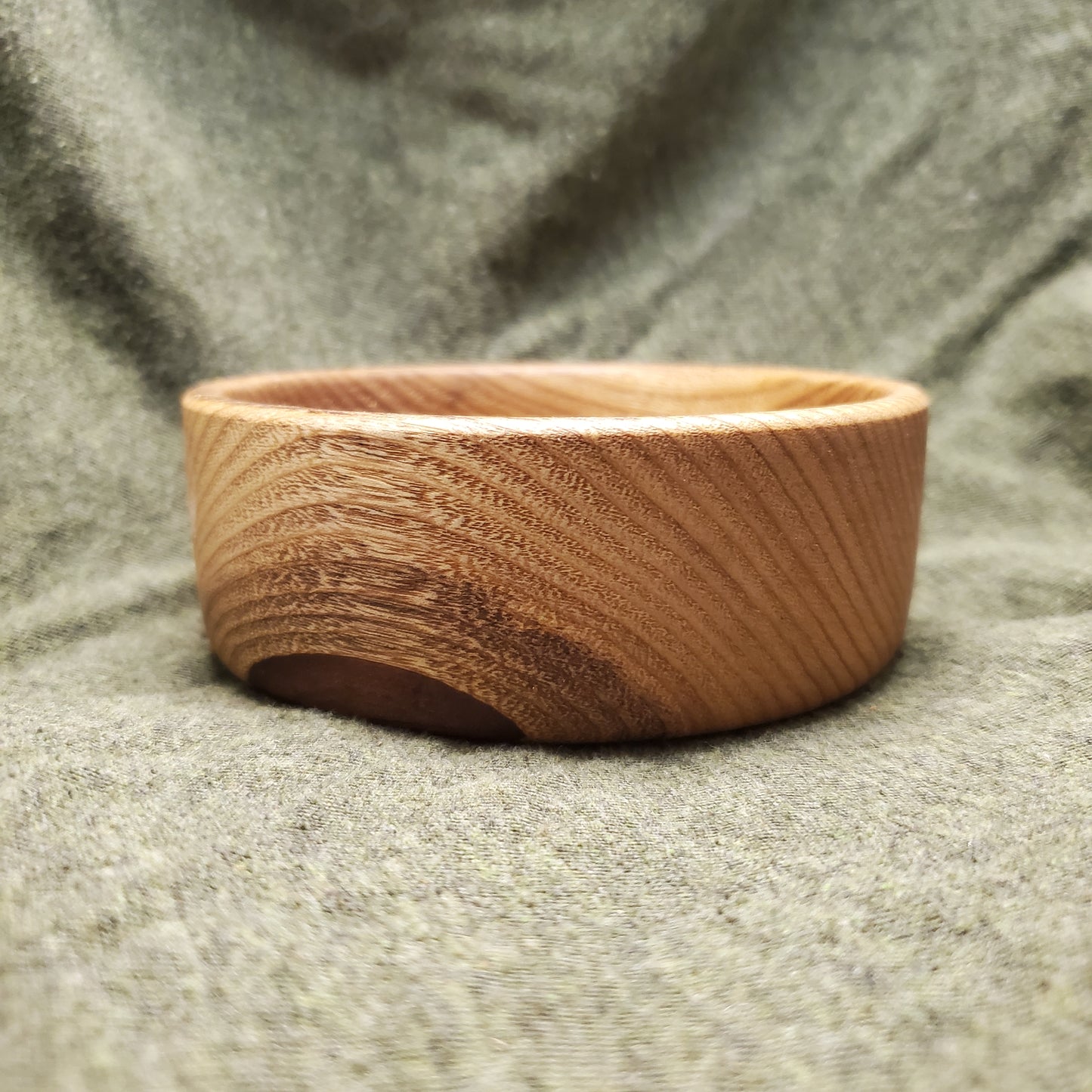 little wooden bowl